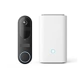 YQVEOT Timbre Inalámbrico con Cámara, Timbre con Video a batería 2K, videoportero WiFi de 4 MP, Timbre con Cable o batería,...