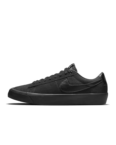 Nike SB Zoom Blazer Low Pro GT Skate Shoes (DC7695-003, Black/Black/Anthracite/Black) Size 11.5