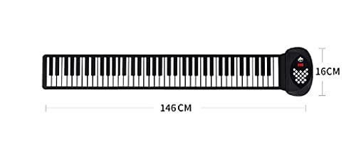 FEFCK 88-Key Roll Piano pour Débutant Et Enfants Dual Haut-parleurs Bluetooth Piano Piano Piano Soft Silicone Porte-Clavier MIDI - Les Beatles, Paul McCartney, John Lennon, RIngo Starr, George Harrison FEFCK 88-Key Roll Piano pour Débutant Et Enfants Dual Haut-parleurs Bluetooth Piano Piano Piano Soft Silicone Porte-Clavier MIDI – Image 6
