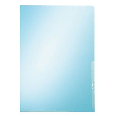 LEITZ Sichthülle Premium, A4, PVC, blau, 0, 15 mm 41000035