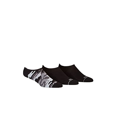 Hurley Unisex-Adult 3-Pack Non Terry No Show Liner