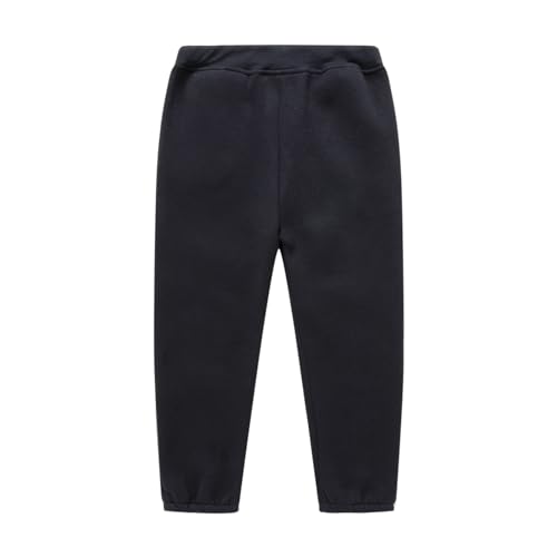 Image of Mud Kingdom Kids Fleece Jogger Pants Winter Cute Bear