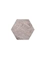 Avant Decor | Peel and Stick Kitchen Backsplash Tiles | Stone Composite Hexagon Wood Grain | Stick On Wall Tiles | Easy DIY Installation | 6” x 6.9” | Box of 30 Tiles