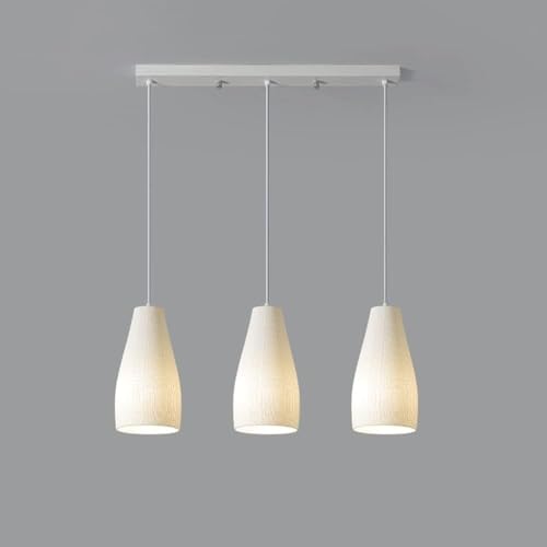 Plafonnier lustre blanc acrylique suspension luminaire chambre salon