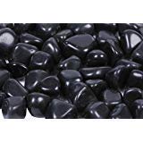 Uniq World Wide Stone Decorative Pebbles (4 inch, Black)
