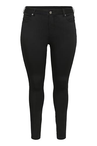 Jean slim fit high-waisted luxe Kaffe Curve denim sophistiqué