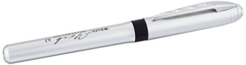 BAZIC York Bolígrafo Rollerball Jumbo con Agarres Negro x3 miniatura 3