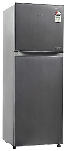 Image of Havells-Lloyd 252 L 2 Star Inverter Frost Free Double Door Refrigerator Appliance (GLFF262EDST1PB Dark Steel)