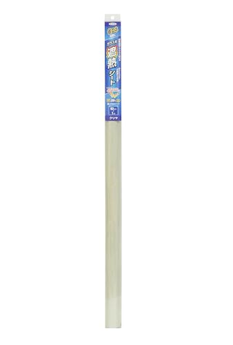 アサヒペン 窓用フィルム ガラス用遮熱シート 屋内用 幅92cm×長さ1m SG-11 クリヤ 粘着タイプ はがせる 太陽の日差しをカット 遮熱効果 U V99%カット 日射40%カット 日本製