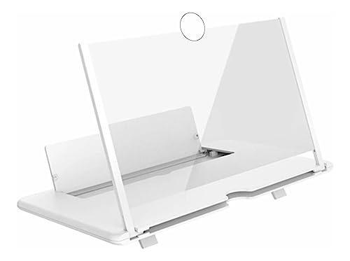 APZNOE Amplificador de tela de telefone de 12 polegadas, amplificador de tela HD para smartphone 3D,