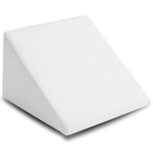 VELOSSIA Almohada cuña antireflujo Adulto 30×40×48 cm, cojín Triangular ortopédico para Dormir Elevado, Mejorar la Postura, elevar colchón y piernas, Pillow for Sleeping