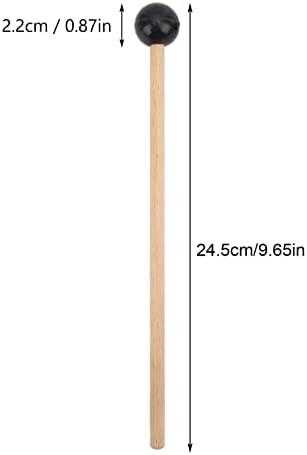 Tongue Drum Mallets,Rubber Xylophone Sticks Percussion Sticks Hammer for Glockenspiel Xylophone Chime Woodblock and Bells for Meditation Yoga Musical Education Best Gift for Adult Kids(L) 7 21fDD2jpdSL. AC