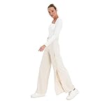 TRENDYOL Damen Gerade Weites Bein Hohe Taille Hose Pants – Bild 2