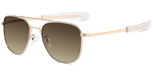 Gtand Vintage Military Style Pilot Aviator Sunglasses For Men Women