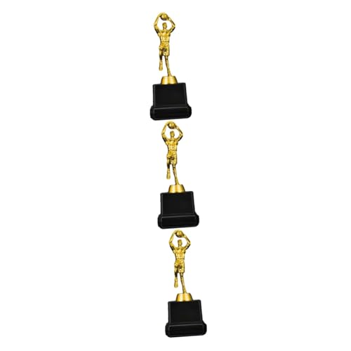 LIOOBO 3 Peças Troféu De Honra Para Meninos Troféu Clássico Troféu De Metal Copo Troféu De Basquete