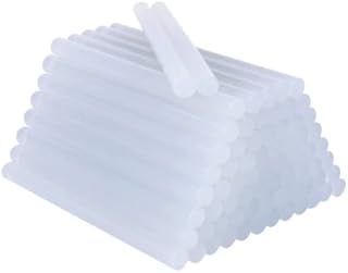 QUEBEC-Hot Glue Sticks-Hot Melt Glue Gun Sticks-Super Adhesive-for DIY Arts and Crafts-Transparent Colour -7mm x 100mm-pack of 50