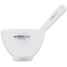 Mixing Bowl & Spatula 2pcs Set for Modeling Rubber Mask Flexible Silicone Bowl & Smooth Spatula for Facial Mask Mixing Easy to Clean & Reusable
