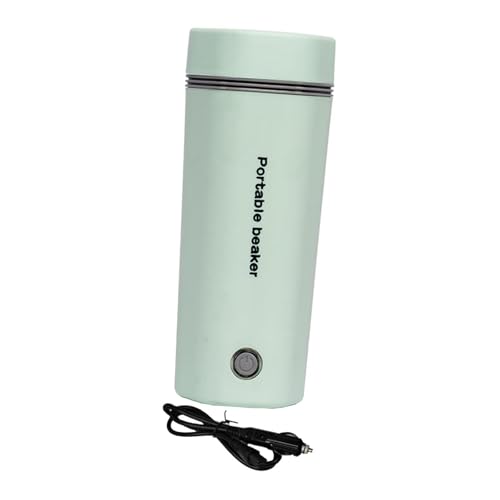 Hervidor eléctrico de viaje de 12V verde portátil ideal para café caliente en tu coche 2