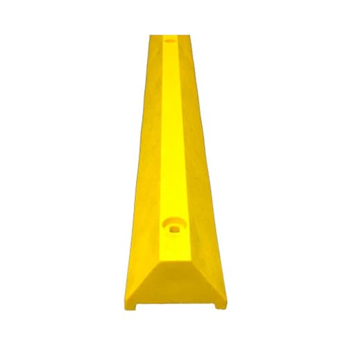 Plastics-R-Unique ULTRA4648PBY 4' Ultra Parking Block with Hardware, 4" H, Yellow