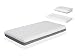 Pack Colchon 90X190 Born Cama Infantil, Altura 14 CM, 1 Almohada viscoelastica 90X35 + 1 Protector colchon 90X190