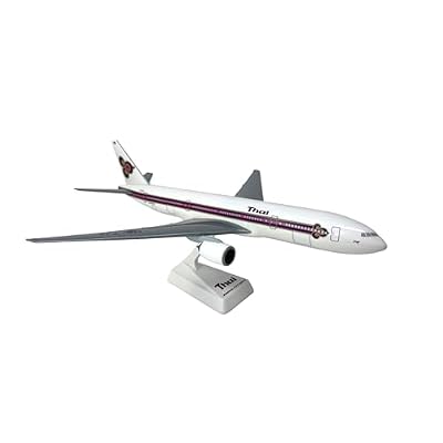 Flight Miniatures Thai (77-05) 777-200 1:200 Scale - Plastic Snap-Fit Model Airplane - Collectible Replica of Thai Airlines Aircraft - Part# ABO-77720H-008
