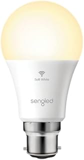 Sengled Smart Bulbs Alexa Light Bulbs Bayonet, WiFi Bulbs That Work with Alexa Smart Home Devices & Google Home, Dimmable LED Bulbs B22, Remote Control, Smart Light Bulbs 8.8W, 806LM 2700K, 1 Pack