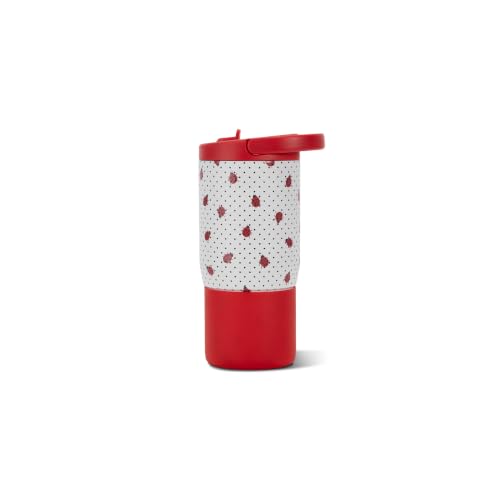 Image of HydroJug Sport 14 oz For Kids 4+ Water Bottle with Straw, Ladybug