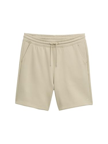 TOM TAILOR Denim Bermudy męskie szorty dresowe, 35723 - Beige Abbey Stone, XL