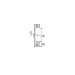HES 10180067 Faceplate for 1006 Series, Bright Stainless Steel, 4-7/8" x 1-1/4"