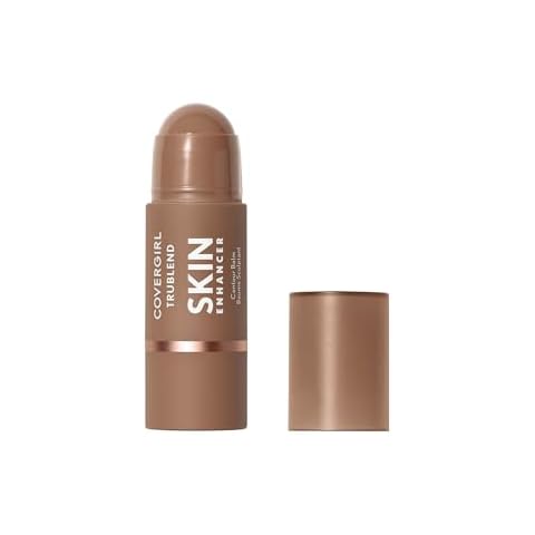 CoverGirl Trublend Skin Enhancer Balm, 120 Sculpted, Contour Stick, Vegan Formula, Easy to Use, Glides on Effortlessly, Non-Greasy, Doesn't Crease, 0.21oz Cover