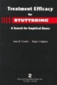 Paperback Treatment Efficacy for Stuttering: A Search for Empirical Bases Book