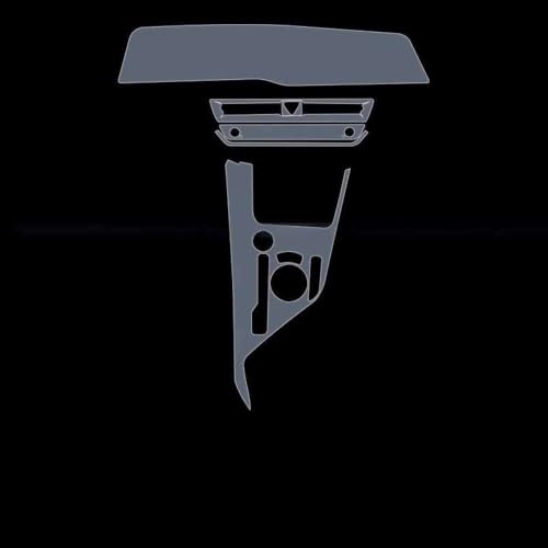 Protector de pantalla para Kia Niro contra arañazos en el salpicadero multimedia 2023-2025 2