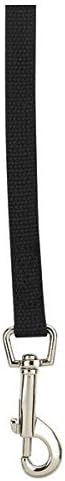 Guardian Gear Dog Training Cotton Web Leads Lead to Train Dogs Choose from 4 Colors & 5 Sizes (50 Foot Black)