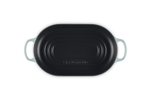 Image of Le Creuset Enameled Cast Iron Oval Bread Oven, 11.5 inch, Sea Salt