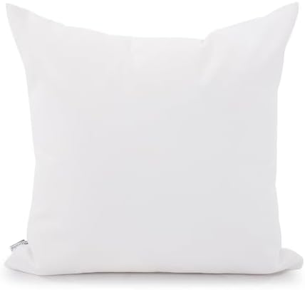 Howard Elliott Collection Fluffy Square Throw Pillow, Premium Stuffer Decorative Comfortable Sleeper Cushion, Soft Square Pillow Insert for Bedroom, Couch & Sofa, 20 x 20 Inch, Seascape Natural