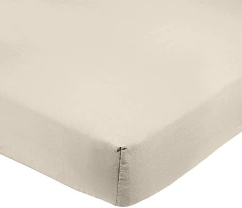 Amazon Basics, Polyester Microfibre, Beige, Super King