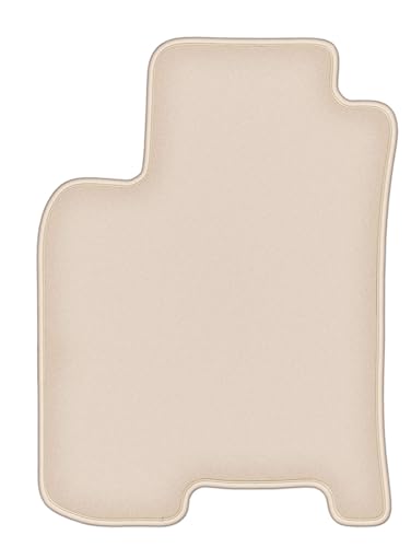Tapis de voiture beige en velours pour les trajets quotidiens en Chevrolet Lacetti