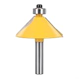 Fraise à défoncer à 45 degrés avec tige de 8 mm, chanfrein à 45 degrés et fraise biseautée...