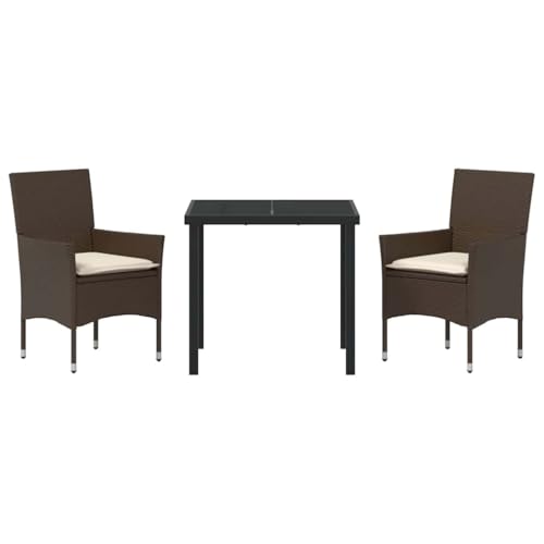 Conjunto de muebles de jardín de polirratán exclusivo de 8 plazas 8