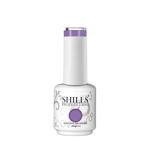 Image of SHILLS PROFESSIONAL Uv /Led Soak Off Glossy Finish Nail Polish Nail Art Nail Polish Color Shade 160, 15 Ml