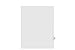 Kleer-Fax Letter Size Individually Numbered 1/25th Cut Side Tab Index Dividers, 25 Sheets per Pack, White, Number 96 (91096)