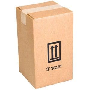 Air Sea Containers 4GV/X4.2 UN Certified Hazmat Box - Rigorously Tested in Order to Enable Maximum Safety & Performance - Inner Dims: 6-5/8“ x 6-5/8“ x 11-5/8" Packing Groups I, II, III (Pack of 10)