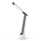 ALBINA 10000 Lux Tageslichtlampe Schreibtisch mit Nachtlicht, UV-free 2-in-1 Lichttherapie Lampe & schreibtischlampen mit 3-stufige Helligkeit, Lichttherapie Lampe für Büro/Haus
