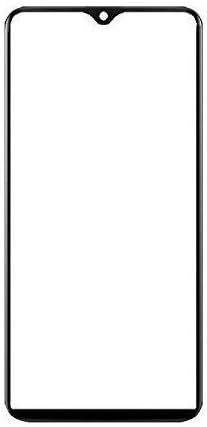 Mozomart Front Outer Touch Screen Glass Compatible with OnePlus 6T (Black)
