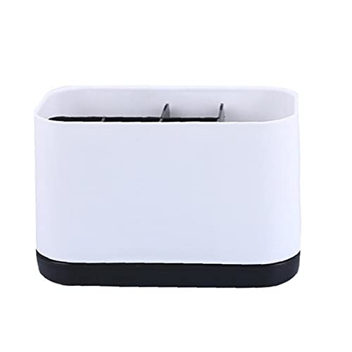 Preisvergleich Produktbild NiceJoy Elektrischer Zahnbürstenhalter, Badezimmer Wandmontierter Zahnbürste Caddy, Mehrzweckstarke Saugzahnbürste, Zahnpasta-Ablasse Zahnstange, Stand-Kunststoff-Seifen-Aufbewahrungsbox Schwarz