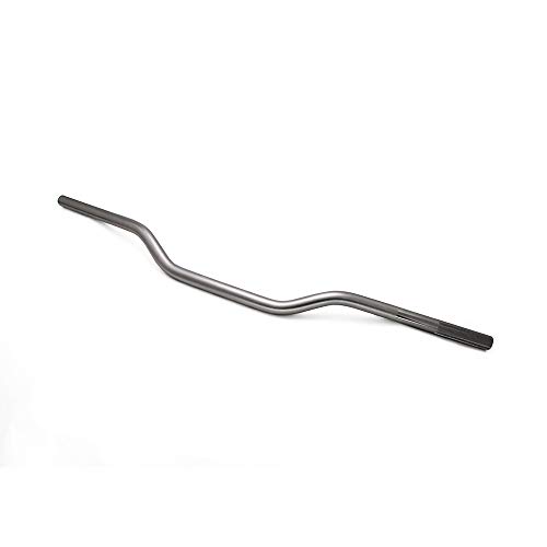 Jfg Racing 7/8" 22Mm Dirt Bike Handlebars - Universal Motorcycle Handle Bar Tubes Handlebar Cross Bar + Handlebar Pad + Handlebar Grips Set For - Titanium #TOP4