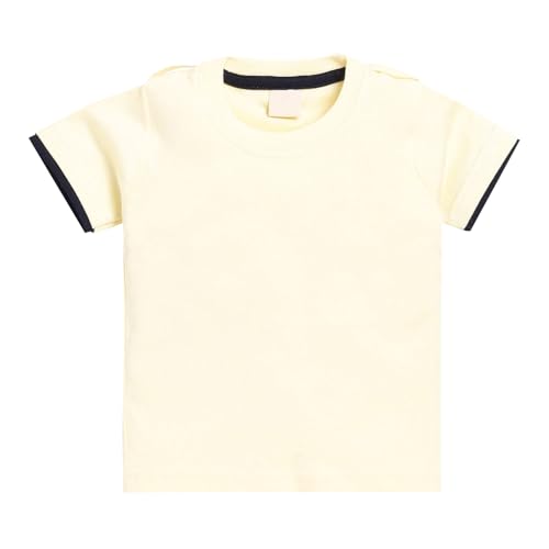 Image of Hopscotch Boys Cotton Embellished T-Shirt Dungaree Overall Set