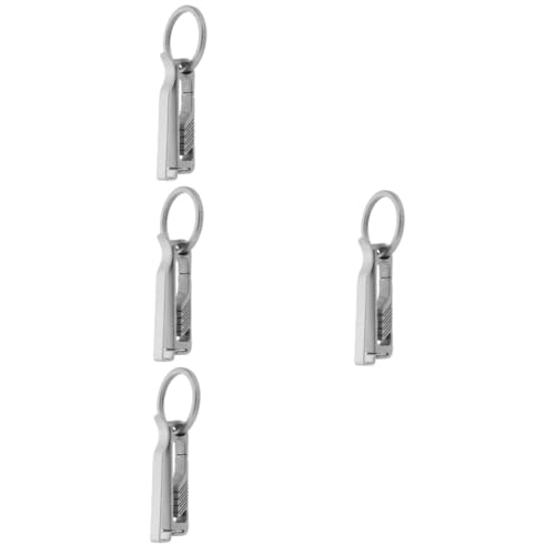 Clip de carabiner en alliage de titane pur pour une ceinture robuste d'homme