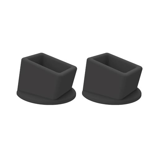 image for Alieemo 2PCS Car Seat Belt Buckle Holder, Silicone Seatbelt Buckle Boo