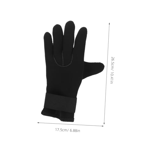 Gants de plongée coupe-vent BESPORTBLE protecteurs et souples - 2